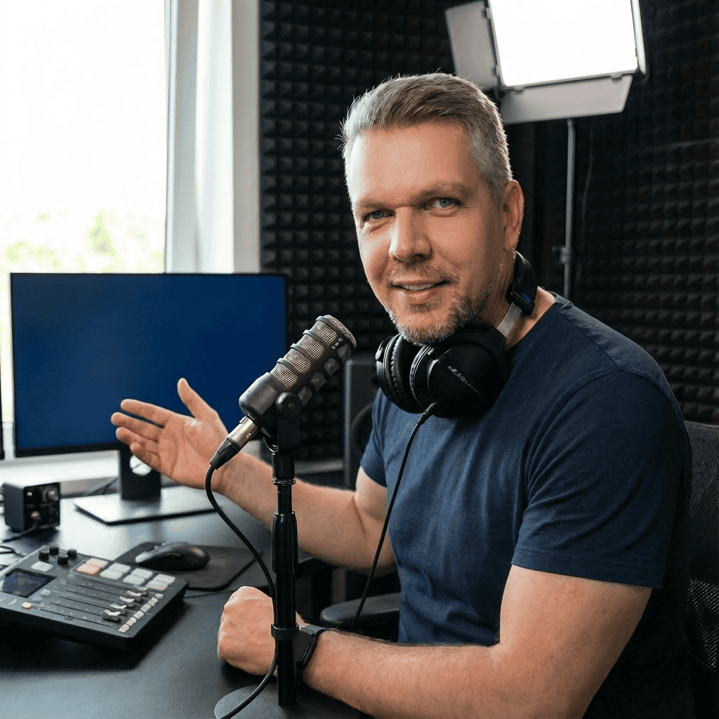 Változatos podcast készítés.